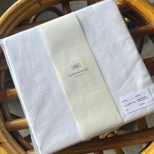 Crate & Barrel Curtain Panel.